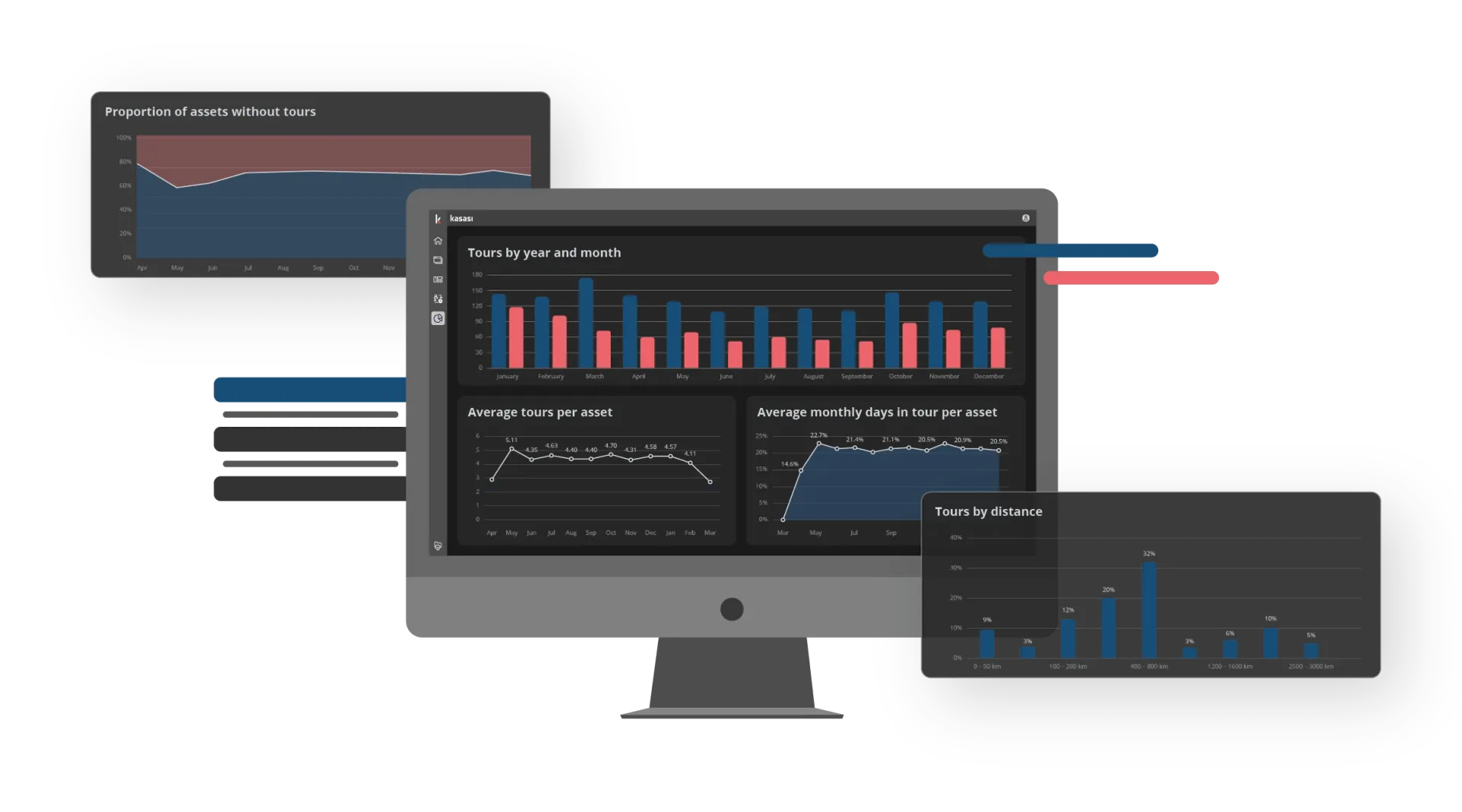 Analytics Display Dark